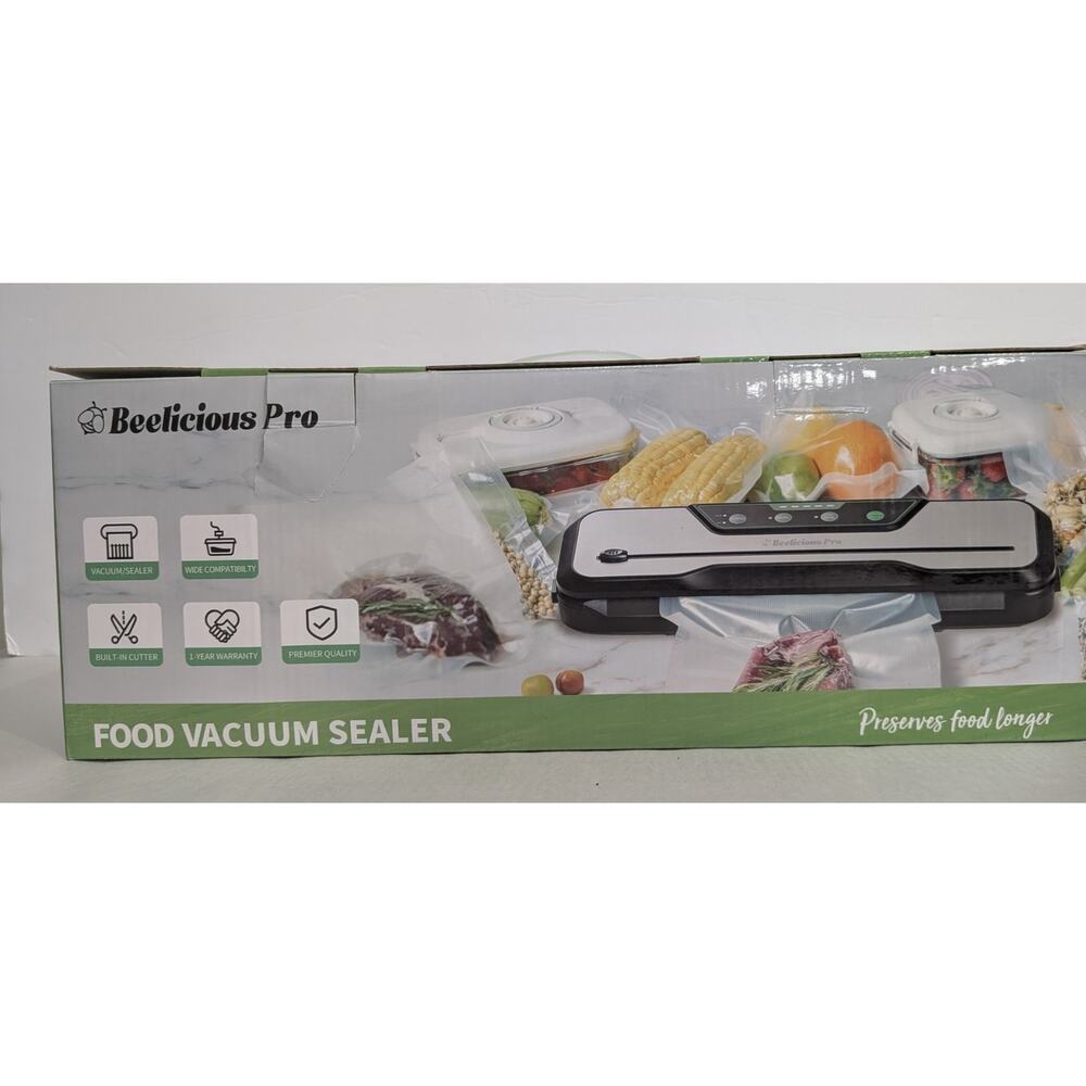 Beelicious Pro Food Vacuum Sealer Machine 8-in-1 Automatic Sealer VS6612X